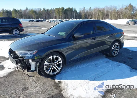 2025 Audi A3 Premium 40 Tfsi Quattro S Tronic из США, поврежденный, VIN WAUGUDGYXSA078933